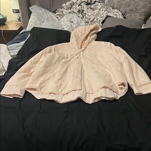 Topman Soft Pink Quilted Jacket